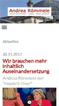 Mobile Screenshot of andrearoemmele.de